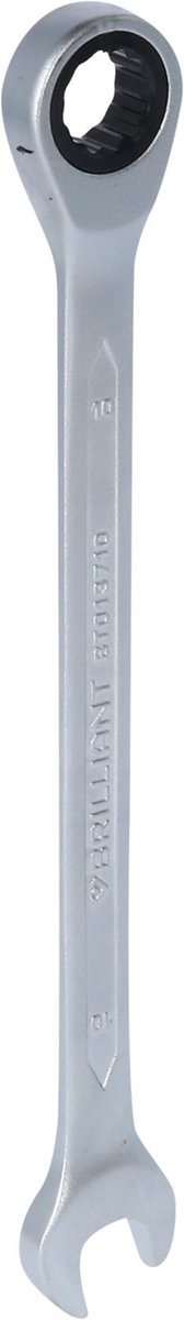 Brilliant Tools BT013710 BT013710 Ringsleutel met ratel Sleutelbreedte (metrisch) 10 mm