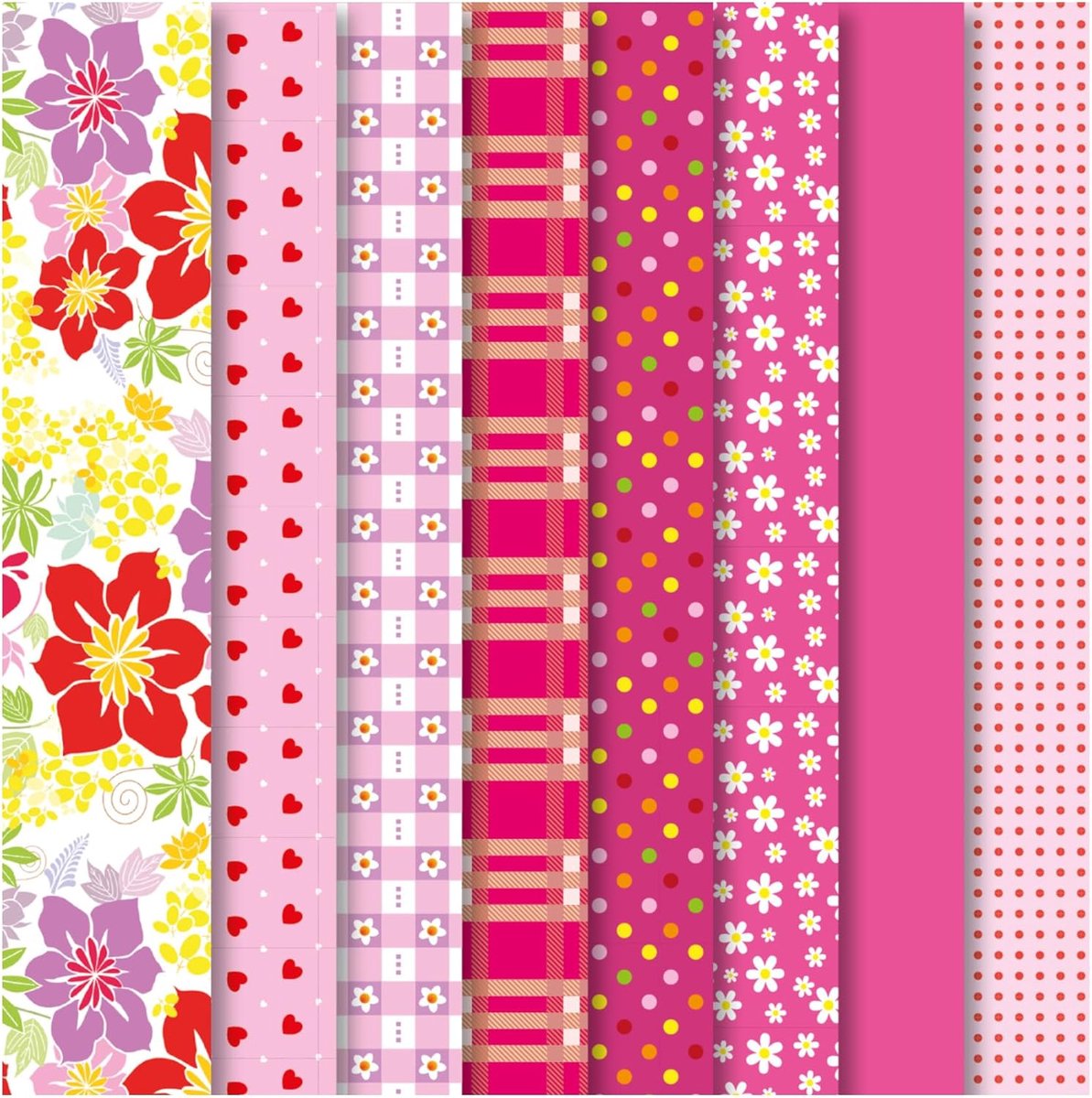 Kleed je pop - Stoffen set - Creatief knutselen - Polyester materiaal - 31 x 24 x 1 cm - Meerkleurig