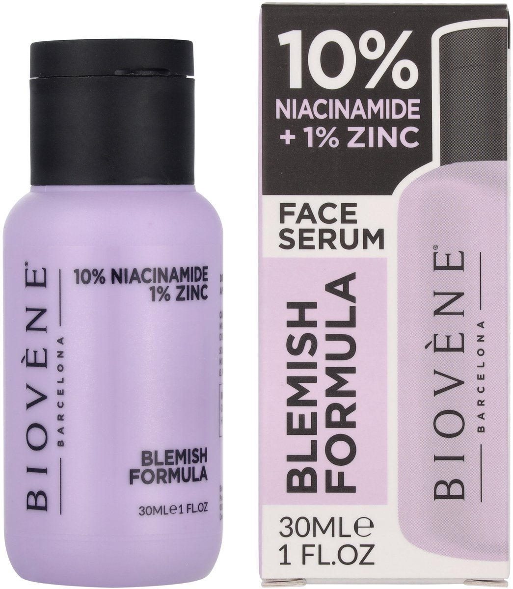 Biovene Blemish Formula 10% Niacinamide 1% Zinc Face Serum 30 ml