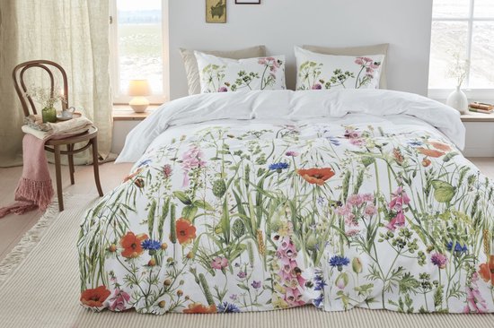 Marjolein Bastin Summer Memory dekbedovertrek - Tweepersoons - 200x200/220 cm - Multi van Merkloos — afbeelding 5
