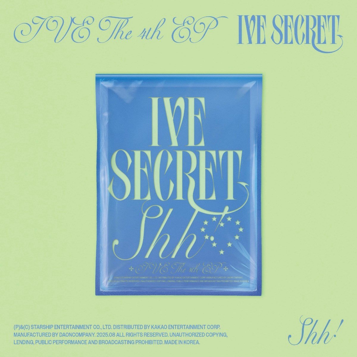 IVE the 4th EP - IVE Secret (SHH VER.)