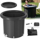 Froadp 90×77cm PVC bain de glace pliable Grand bain de glace gonflable pour la maison et l'extérieur