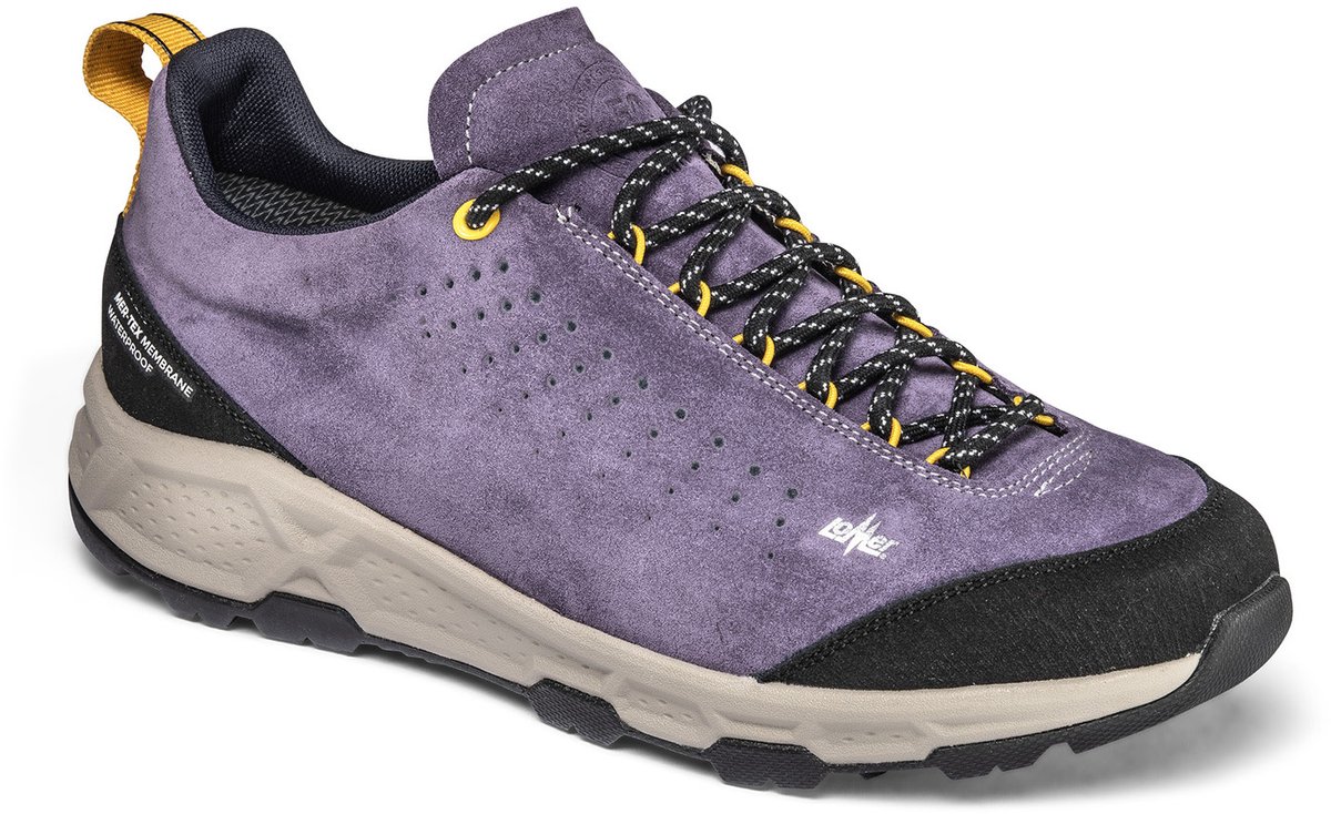 Lomer Levico MTX low wandelschoenen uni 38.60200.A.04 Paars