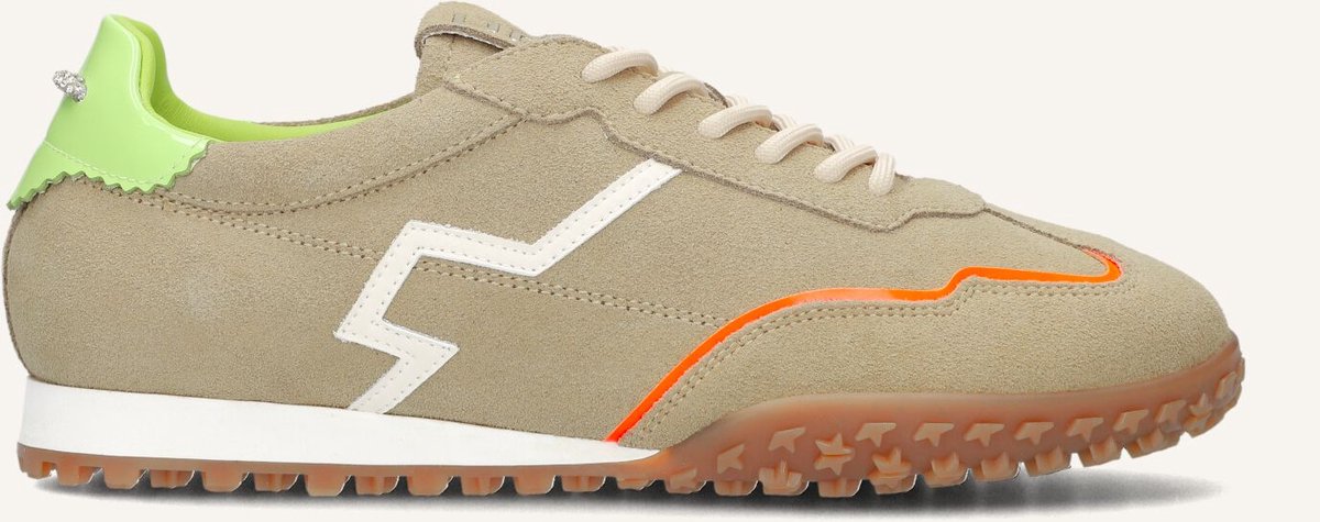 GIO+ Cielo Sneakers - Leer - Dames - Beige - Maat 39