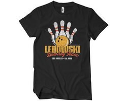 The Big Lebowski Bowling Team T-Shirt Zwart L