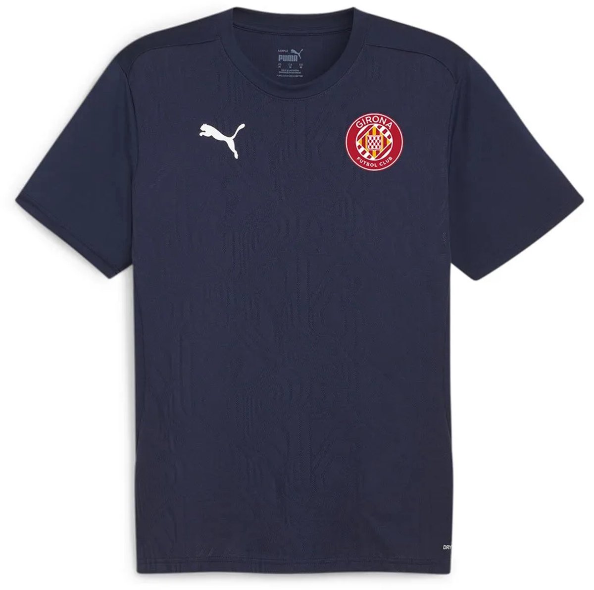 Puma Girona Fc Team Final 24/25 Training T-shirt Met Korte Mouwen Marineblauw
