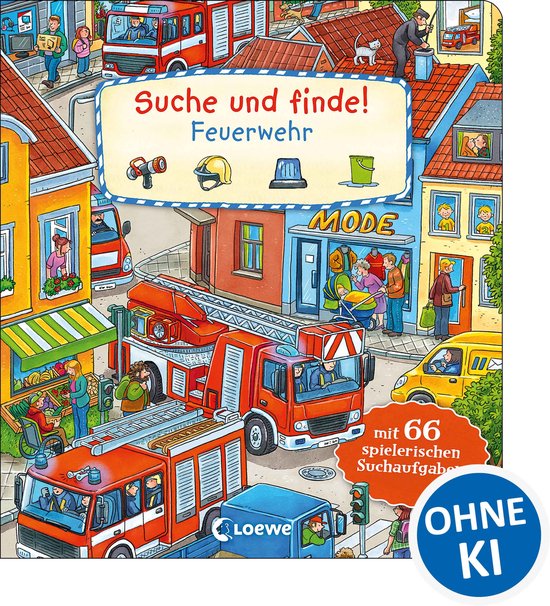 Suche und finde! - Suche und finde! - Feuerwehr - cover