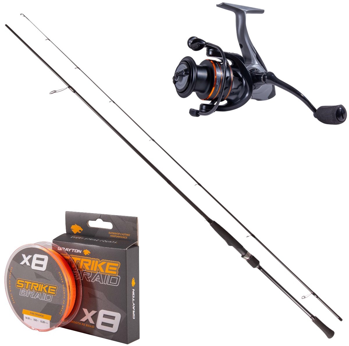 Grayton Prey Jig Set 2.70m (7-28g) - Roofvis Set