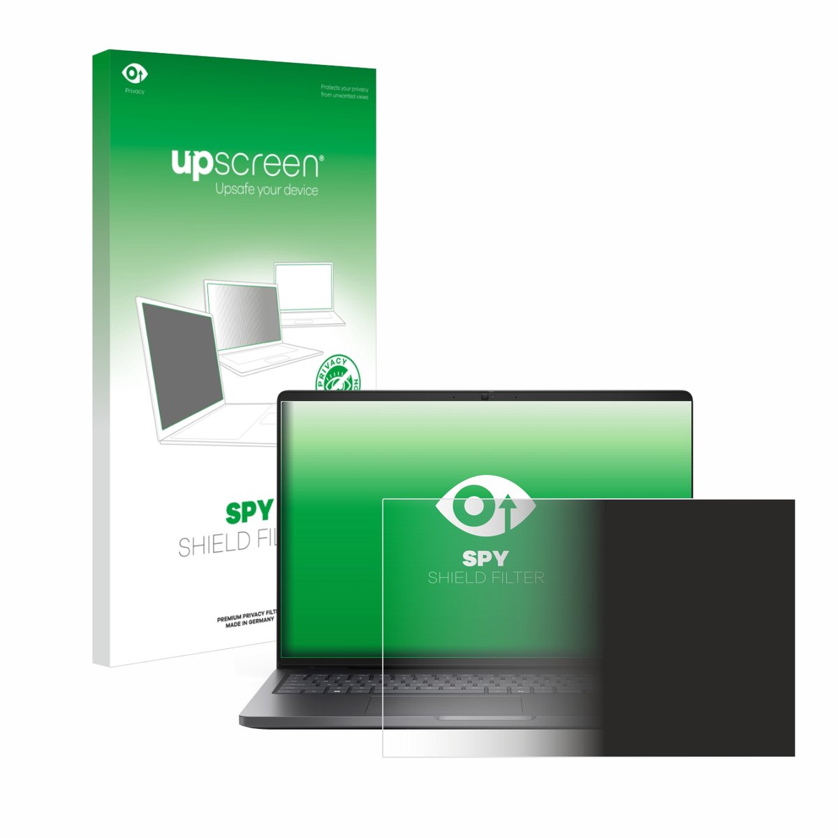 upscreen - privacyscherm voor Dell Pro 16 PC16250 - privacy filter screenfilter Blauwlichtfilter