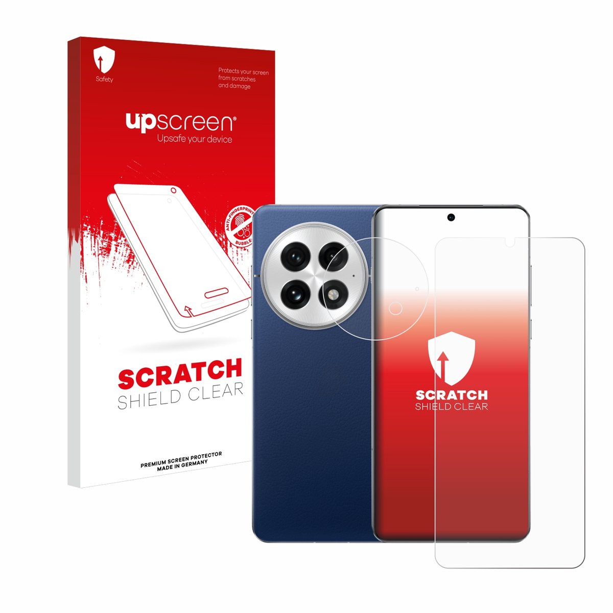 upscreen - Screenprotector voor OnePlus 13 (Voor+Camera) - Folie Beschermfolie transparant