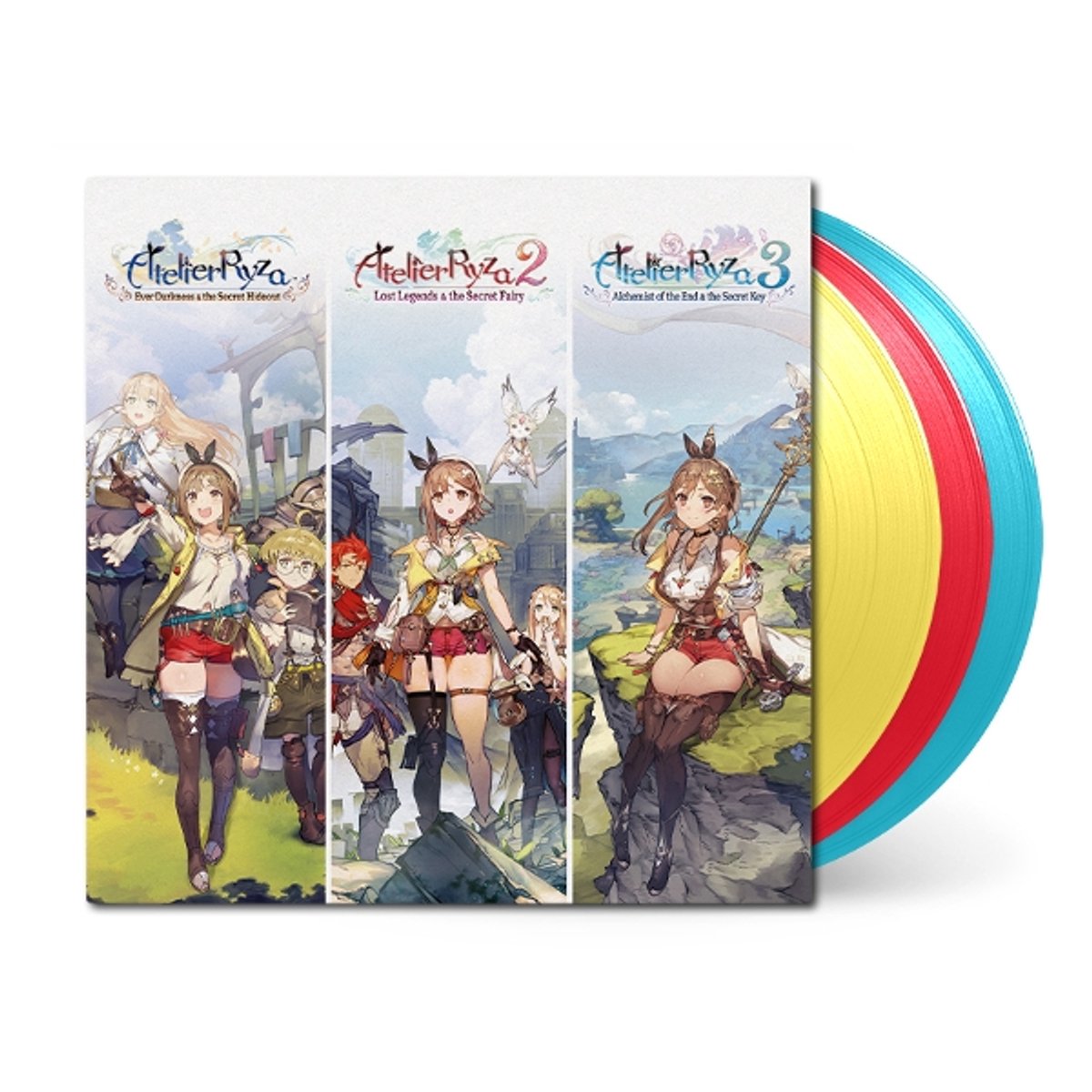 Various Artists - Atelier Ryza Trilogy (3 LP) (Coloured Vinyl) (Original Soundtrack)
