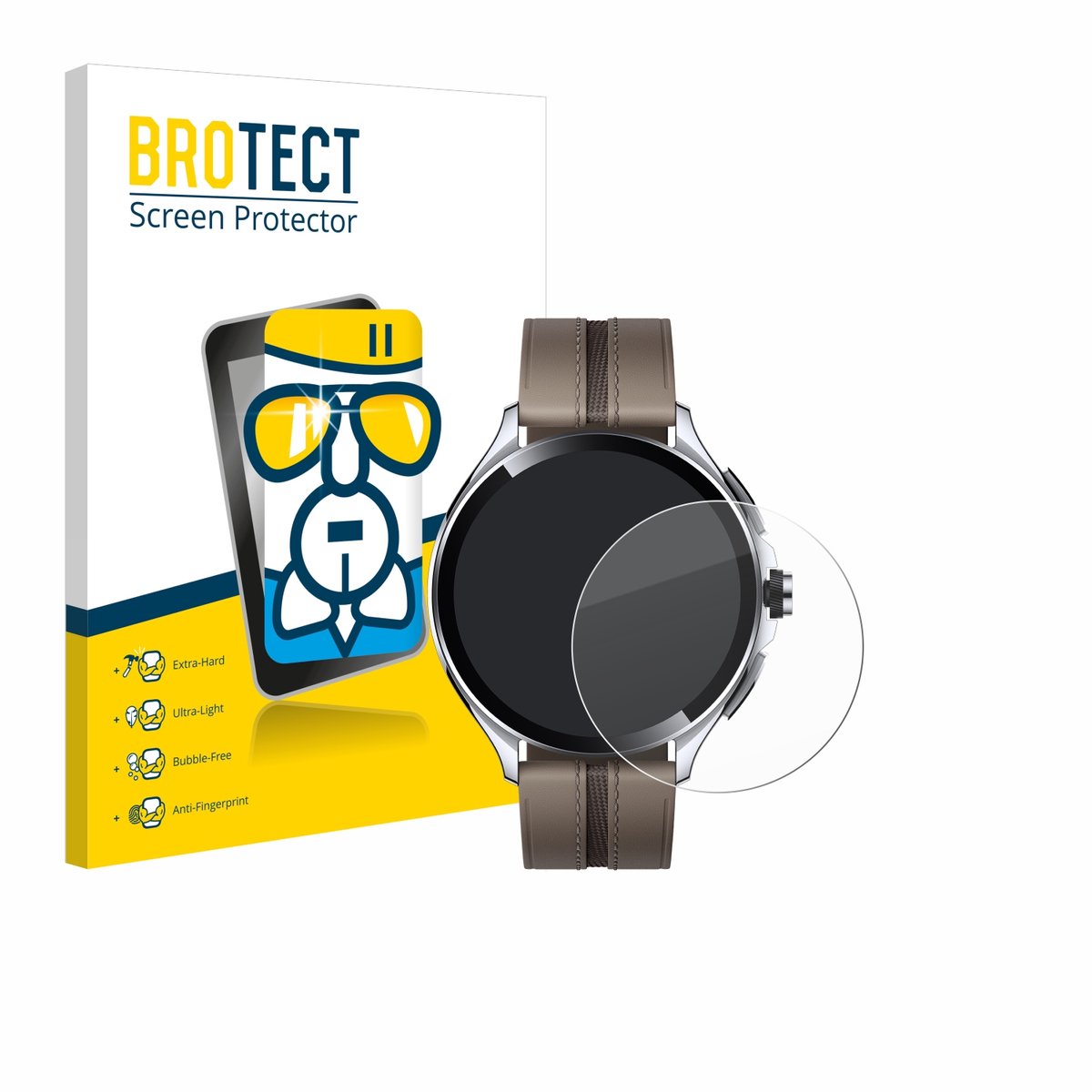 Screenprotector voor Xiaomi Watch 2 Pro Beschermglas transparant