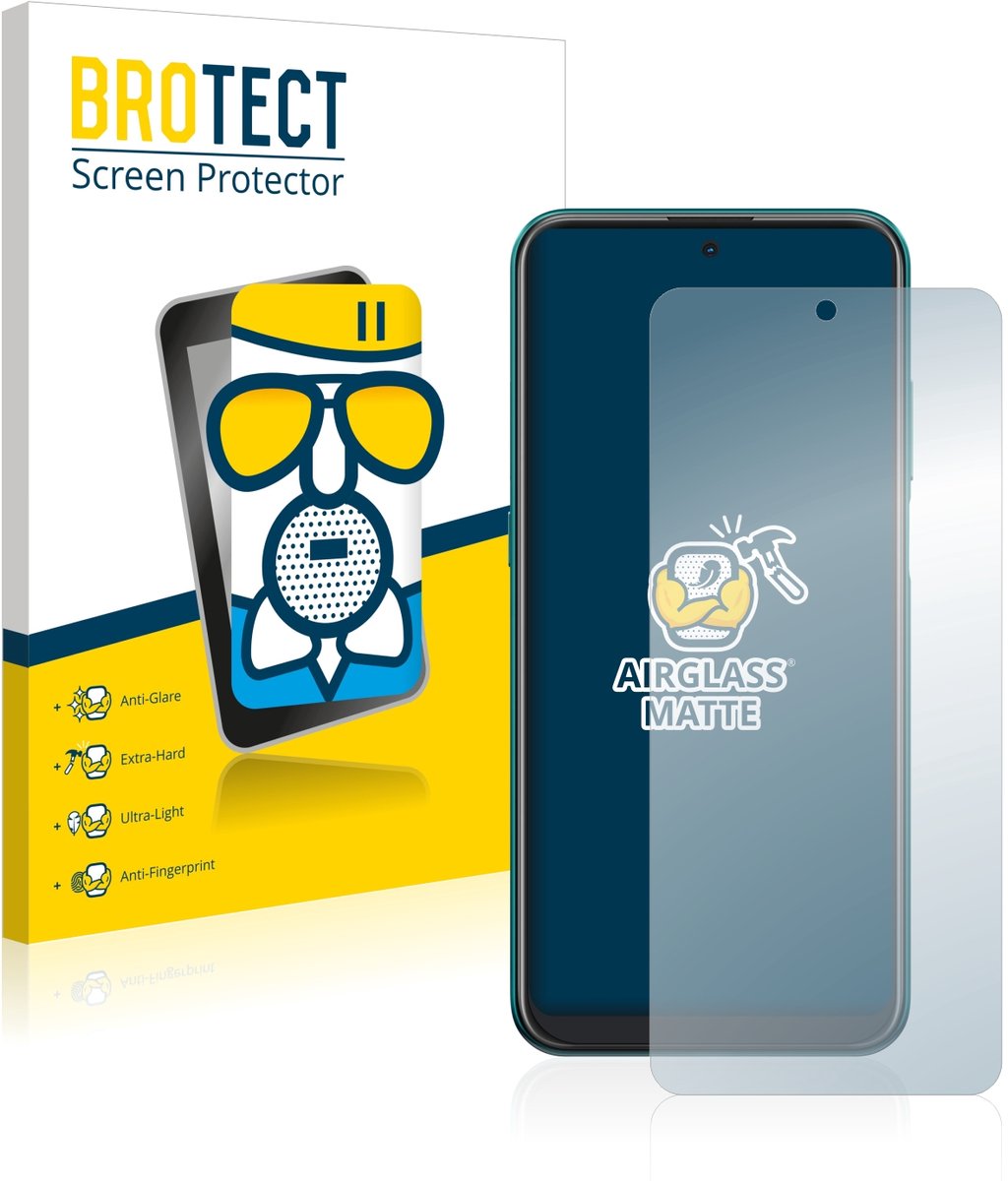 BROTECT - Screenprotector voor Nokia X20 - Folie Beschermfolie Beschermglas matte