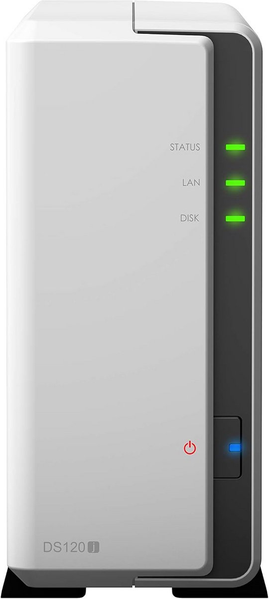 NAS Server 1-Bay met 2TB Opslag voor Thuiskantoor