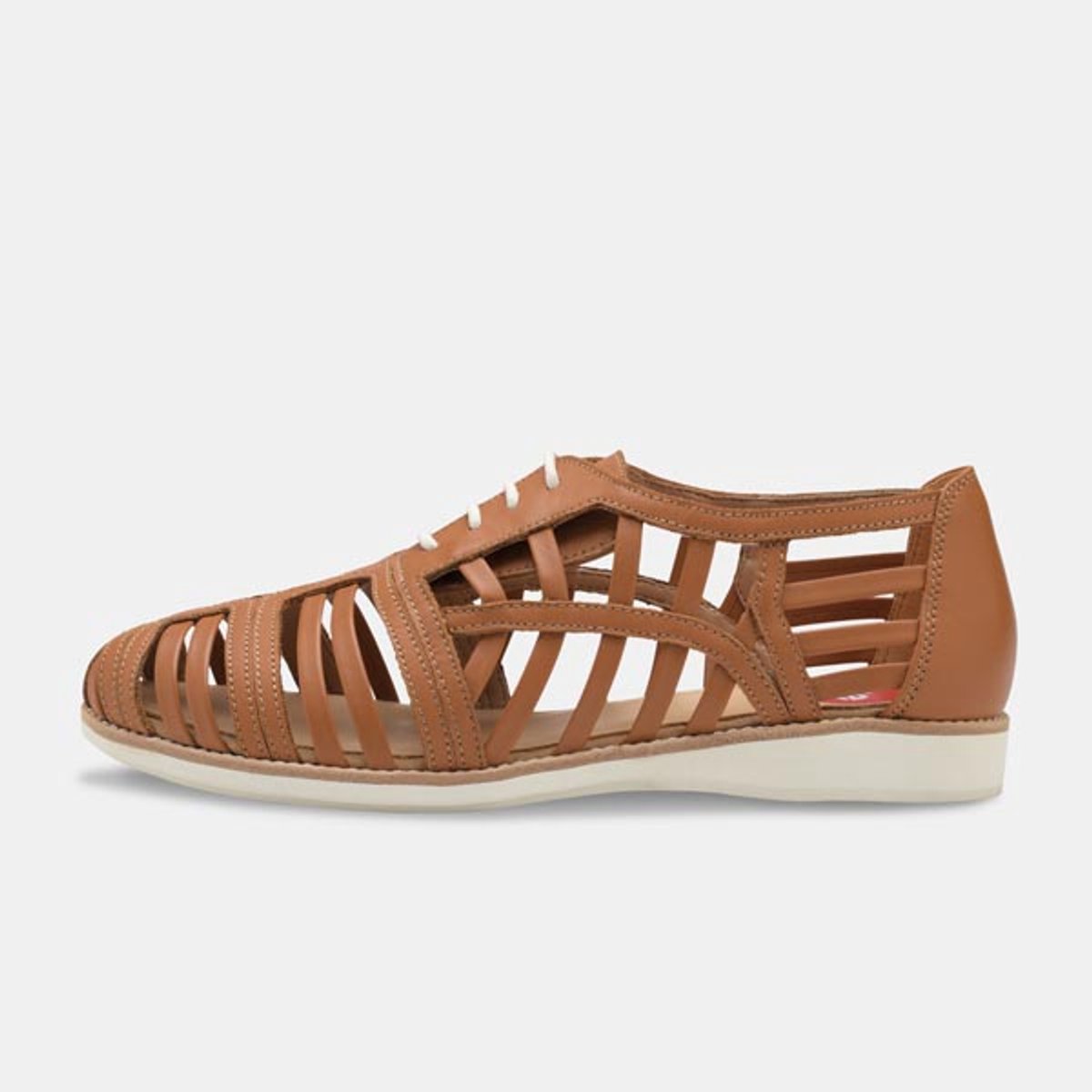 Rollie | Dames | Veterschoen | Derby Cage Tan | Maat 36