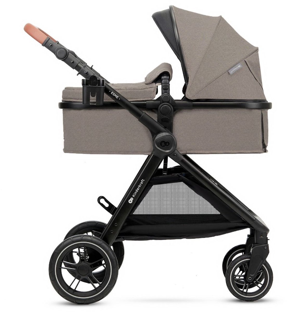 Kinderkraft ESME PRO 3-in-1 Kinderwagen – Reiswieg, Wandelwagen & Autostoel thumbnail 7