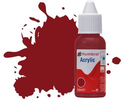 Acrylverf in Bruintint met Druppelflesje