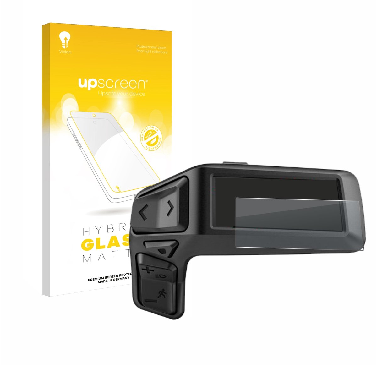upscreen - Screenprotector voor Bosch Purion 200 - Folie Beschermfolie Beschermglas matte