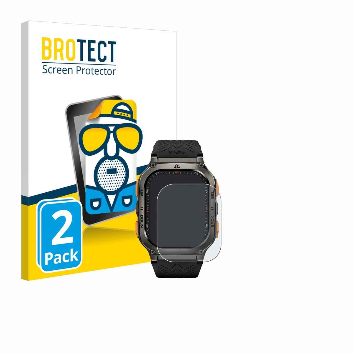 BROTECT - Screenprotector voor Kospet Tank M3 Ultra - Folie Beschermfolie matte 2 Stuks