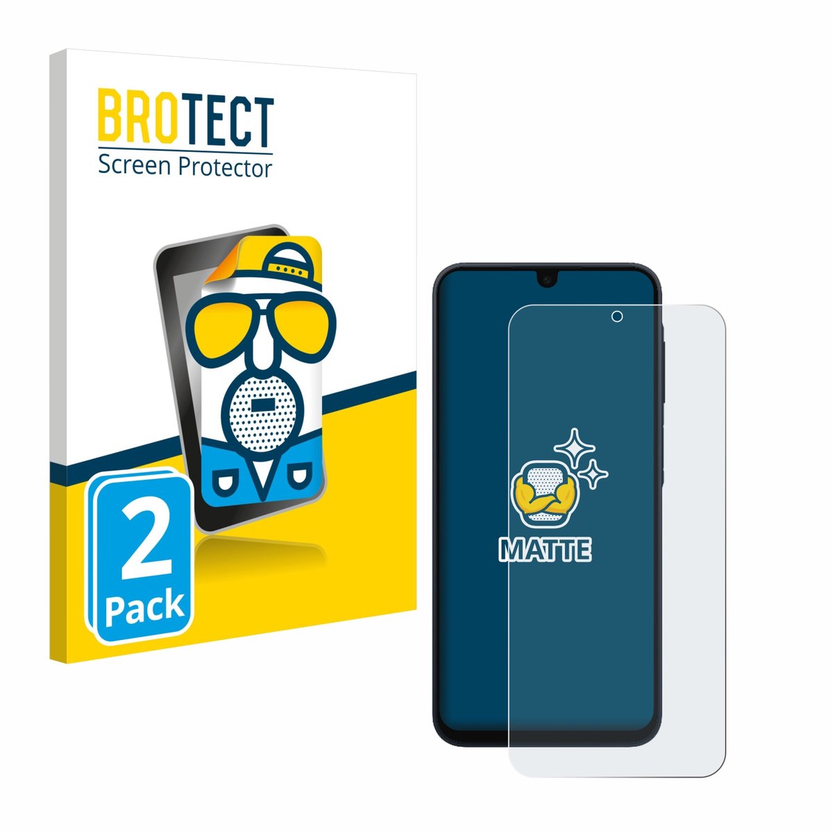 BROTECT - Screenprotector voor Samsung Galaxy A17 5G - Folie Beschermfolie matte 2 Stuks