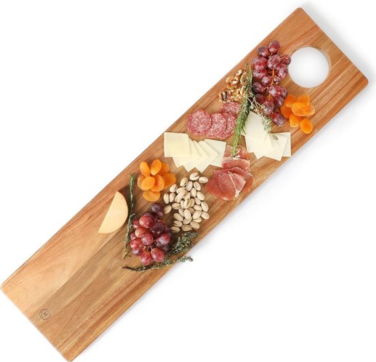 Grote Rechthoekige Serveerplank van Acaciahout - 80 x 20 cm Borrelplank
