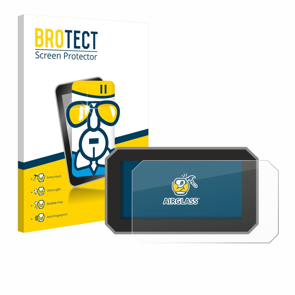 Screenprotector voor Suzuki V-Strom 800DE 2024 Beschermglas transparant