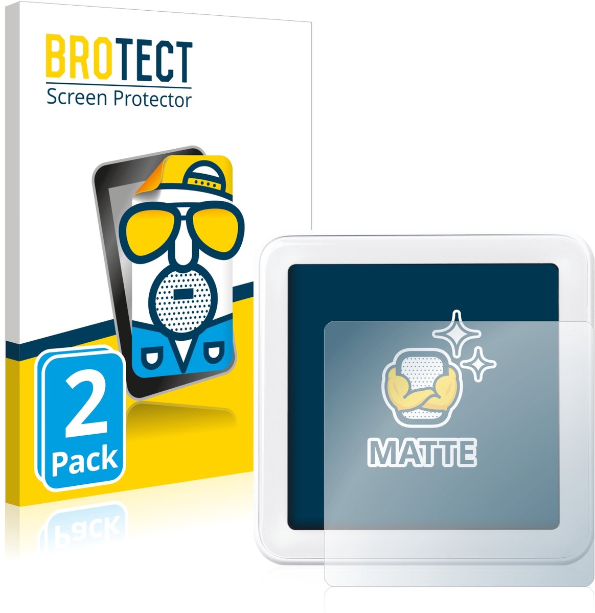 BROTECT - Screenprotector voor SumUp Solo / Lite - Folie Beschermfolie matte 2 Stuks