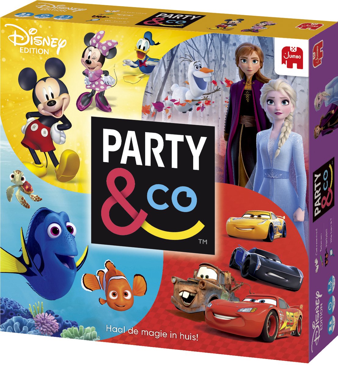 Jumbo - Party & Co - Disney - Bordspel kinderen vanaf 4 jaar — afbeelding 5