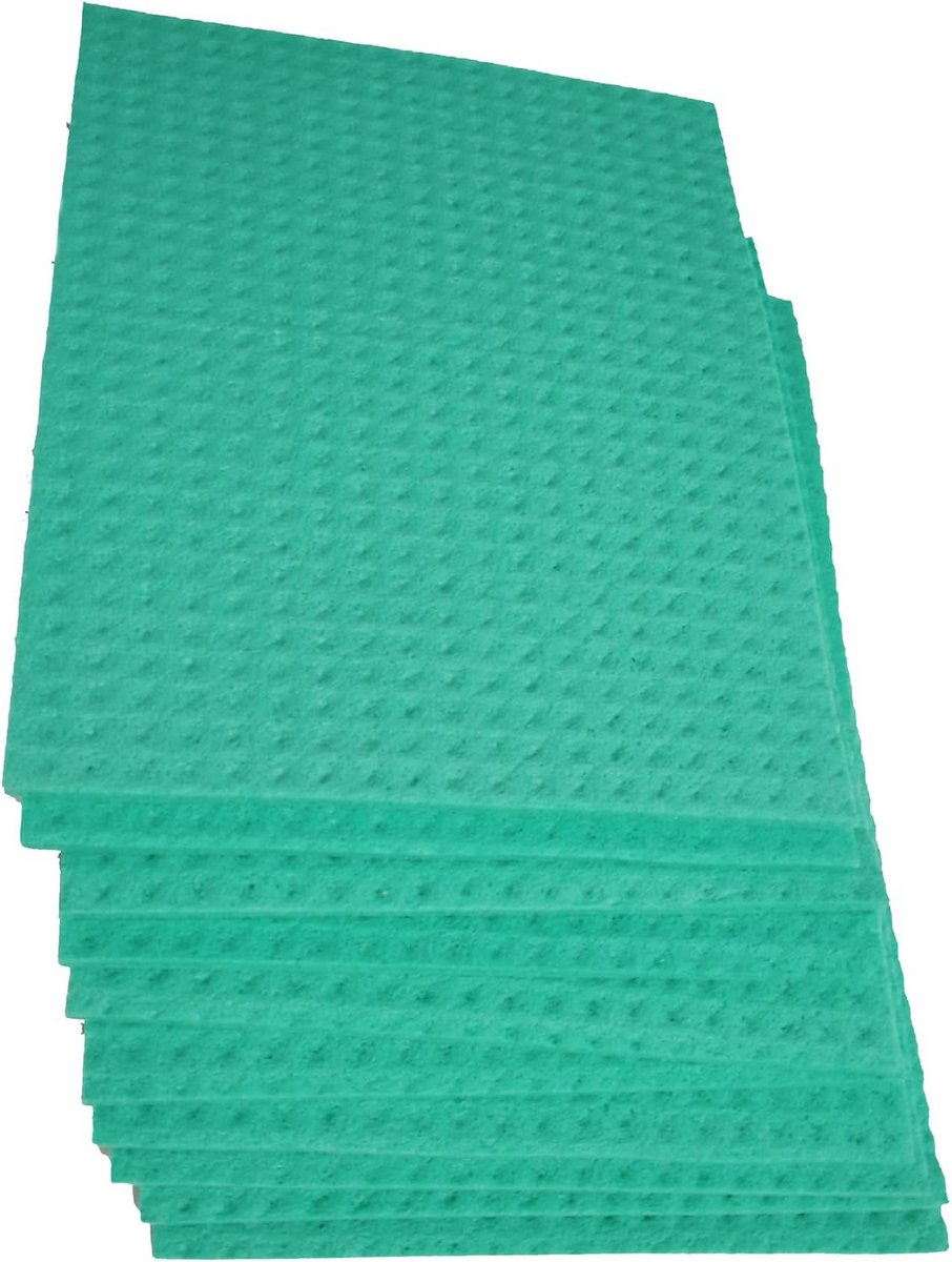 10-Pack Herbruikbare Afwasdoeken Cellulose Zachte Keukensponzen Extra Absorberend