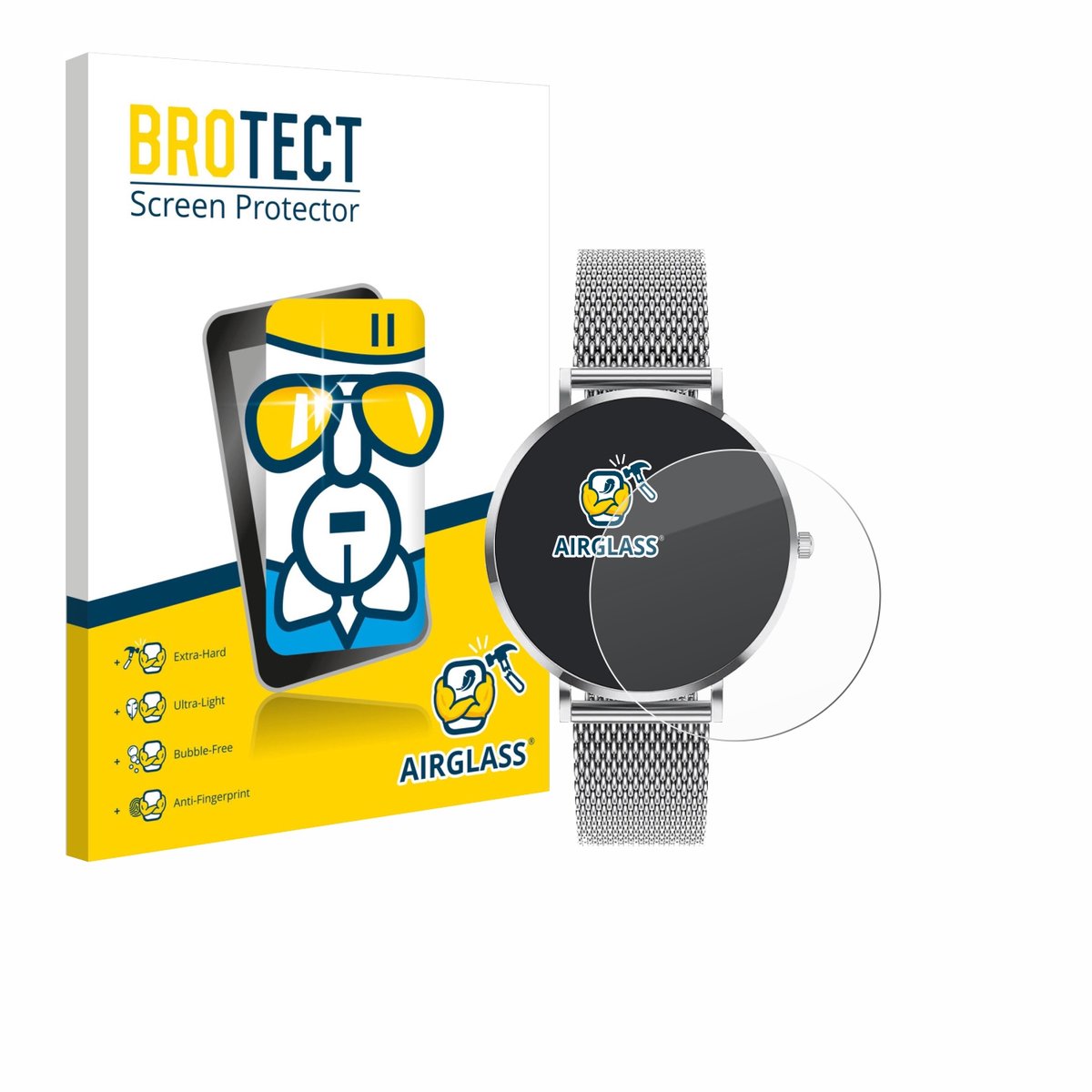 Screenprotector voor Pireware Amory 5 Mini Beschermglas transparant
