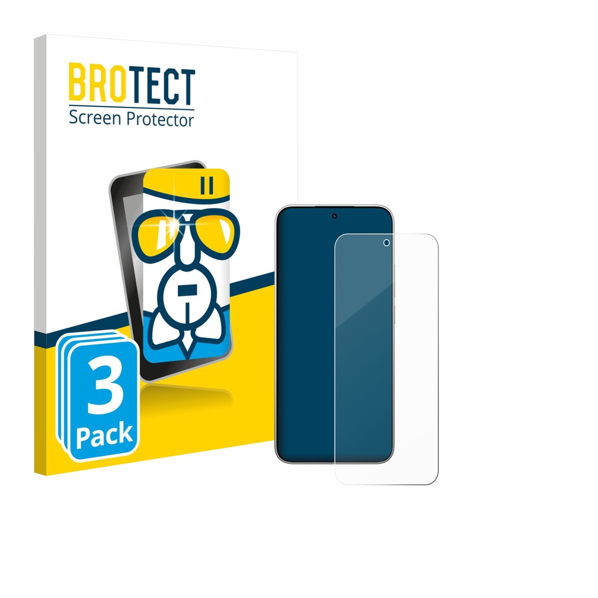 Screenprotector 3 Stuks voor Xiaomi 15T Beschermglas transparant