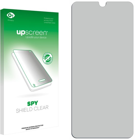 upscreen - protecteur d'écran de confidentialité pour Samsung Galaxy A40 - Film de protection en aluminium Filtre de lumière bleue