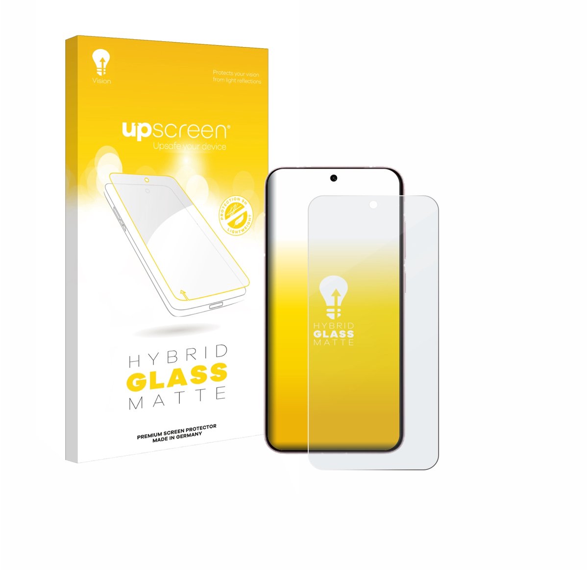upscreen - Screenprotector voor Vivo X200 FE - Folie Beschermfolie Beschermglas matte