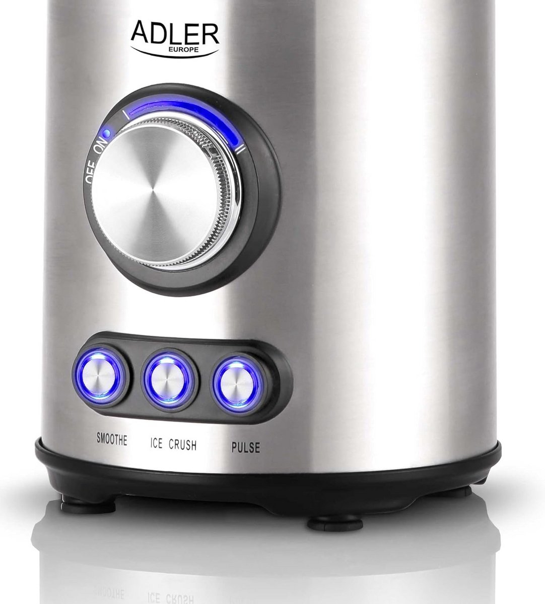 Krachtige Glas Blender met 1700W Vermogen en IJscrusher Functie