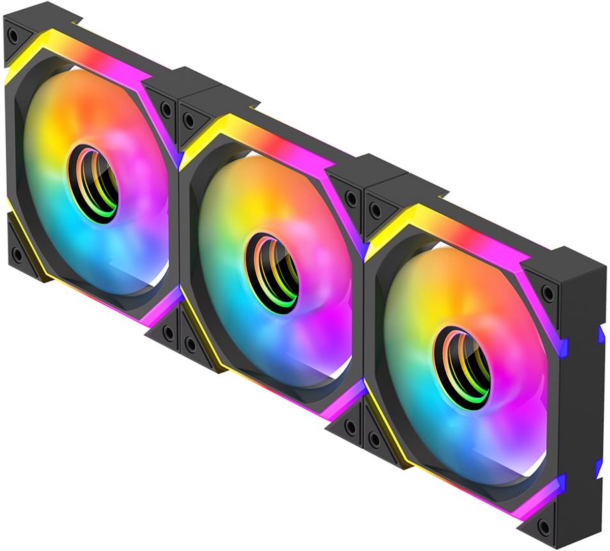 RGB PC Ventilator met Infinity Mirror Effect 120MM