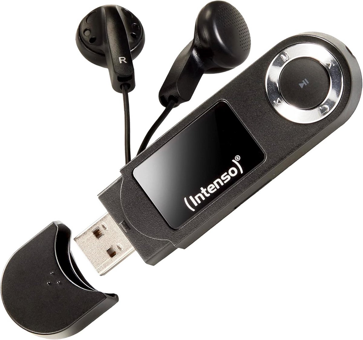 Draagbare MP3-speler 64 GB met LCD-scherm en geheugenkaartondersteuning