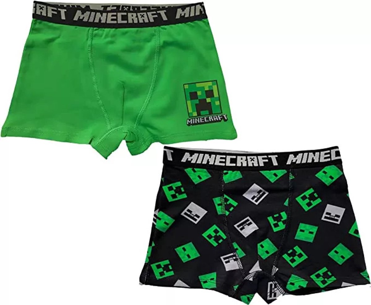 Minecraft kinderboxers 2-pack/12 jaar