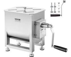 VEVOR Vleesmixer Handmatig 15l Mengmachine voor Vleesverwerking Gehakt