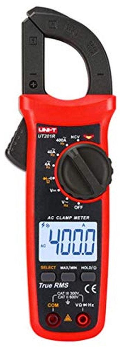 Digitale Stroomtangmeter 400A AC/DC Spanning Multimeter met NCV