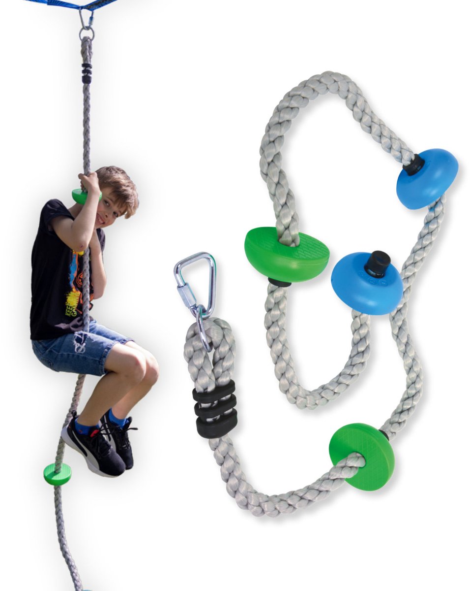 Schildkröt klimtouw Jungle Line - klimtouw voor buiten speelplezier.