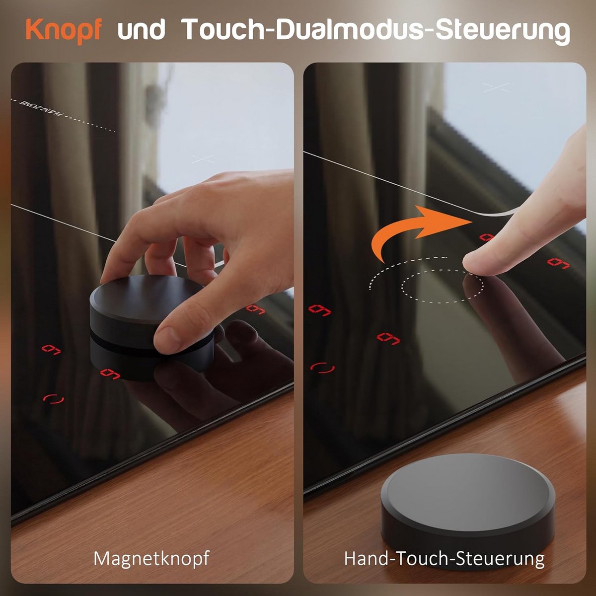 Inbouwkookplaat Inductie met Dubbele Flexzone - 60cm en meer