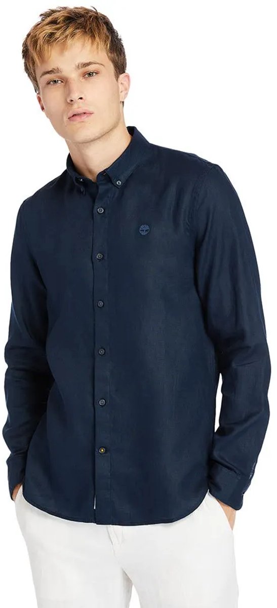 Timberland Mill River Overhemd Met Lange Mouwen 3XL Man Dark Sapphire