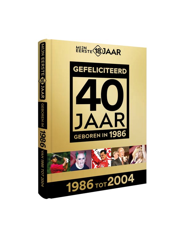 Mijn eerste 18 jaar - Geboren 1986 - cover