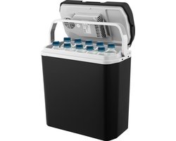 MOA Koelbox Elektrisch 12v 230 volt - 22L - Frigobox - Camping Koelkast - Auto en Camping - Koelen en Verwarmen - Zwart