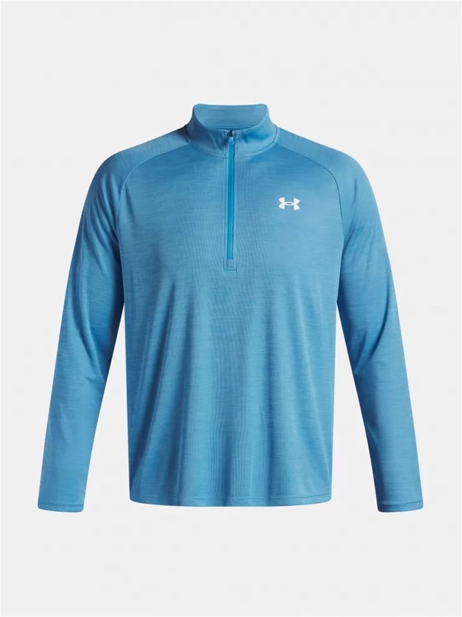 UA Tech Textured 1/2 Zip 1382797-453 2XL