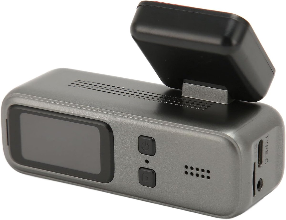 1080P WiFi-dashcam, draadloze autocamera, rijrecorder, 170-graden groothoeklens, dashcam met parkeerbewaking en opnamefunctie.