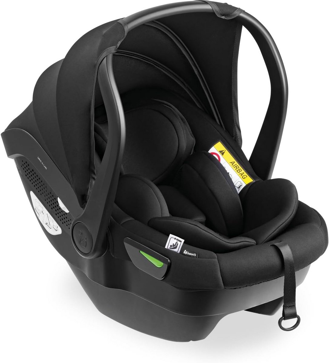 i-Size Maxi Babyautostoel 40-87 cm Zwart - Inclusief Reducer en Kussen