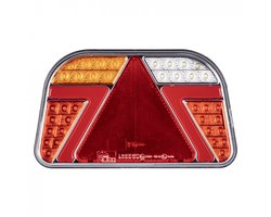 achterlicht led 82x led - links - 12/24 volt - ledlamp - achterlamp - trailerlamp