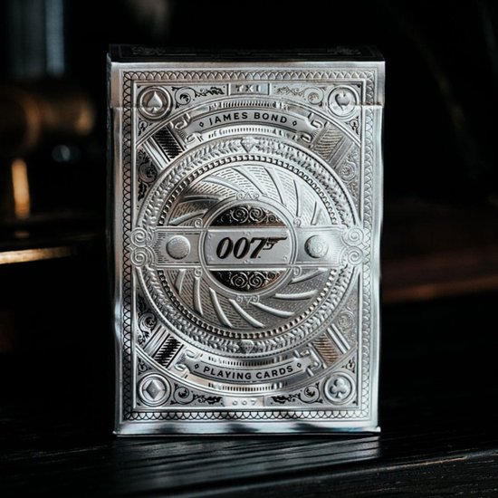 Theory11 James Bond 007 Silver Edition Speelkaarten