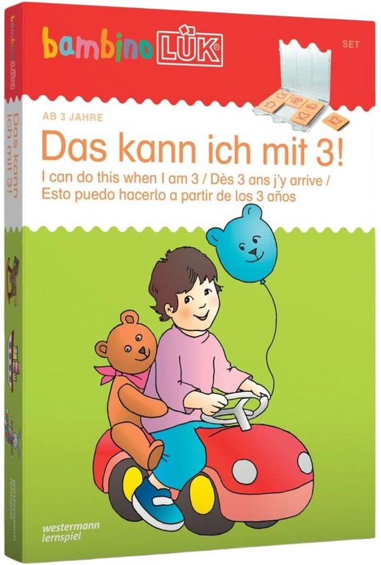 Lernspiel Set für Kinder ab 3 Jahren: Konzentration und Logisches